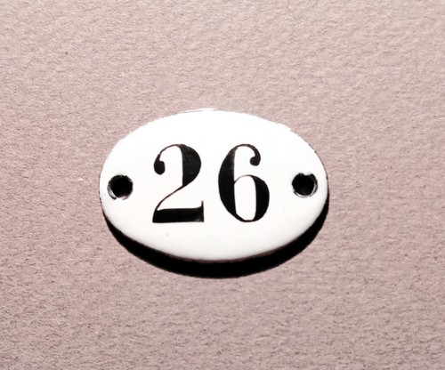 Ancienne petite plaque - ancienne,