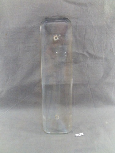 Beveled rounded clear - rounded, glass