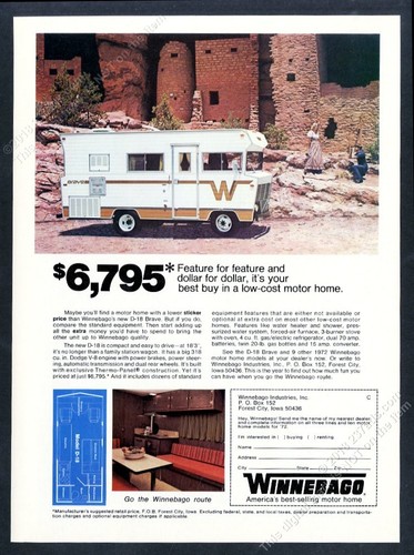 1972 winnebago brave 18 - 1972,