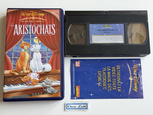 Les aristochats cassette vhs - les,