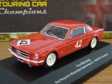 ATLAS BTCC FORD MUSTANG 1965 ROY PIERPOINT WEYBRIDGE TOURING CAR MODEL HR14 1:43