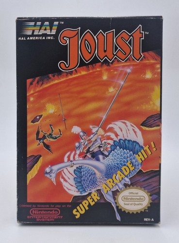 Joust nintendo nes complet - -,