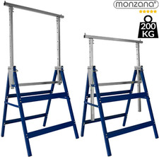 Lot 2 Tréteaux Bleus Pliables