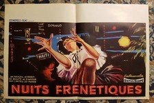 Affiche [Belge] 1962 NUITS