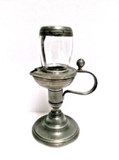 Lampe, horloge à huile