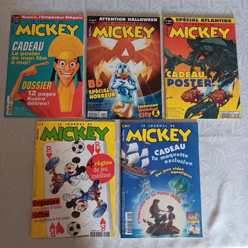 Journal mickey lot 5 - journal,