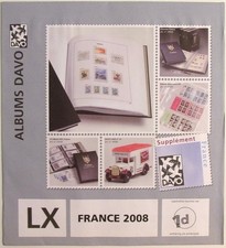 DAVO - Jeu FRANCE/CARNETS CROIX-ROUGE LUXE 2007/2008 (Avec Pochettes)