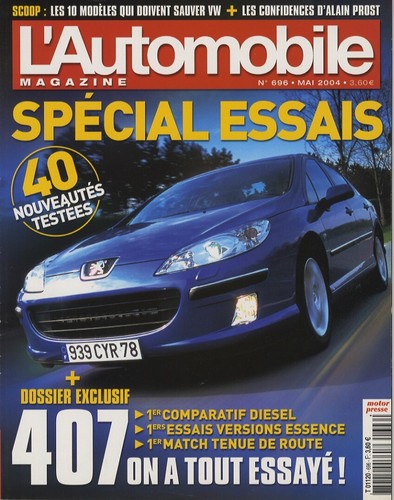 Automobile magazine 696 - magazine, n°696
