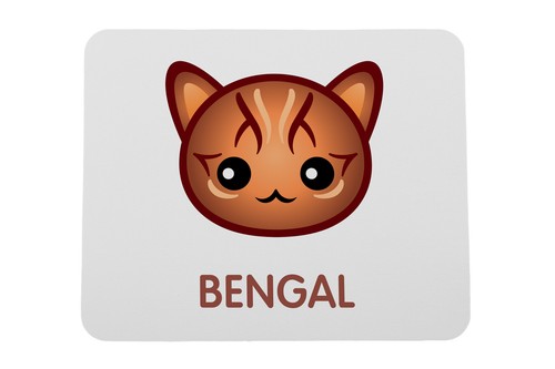 Bengal sous main avec - sous-main, chat