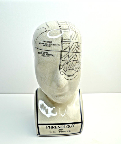 Fowler phrenology head bust - fowler,