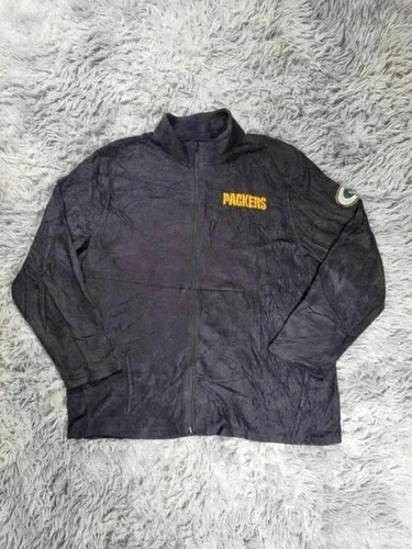 Polaire zippé noir green bay - zippé,