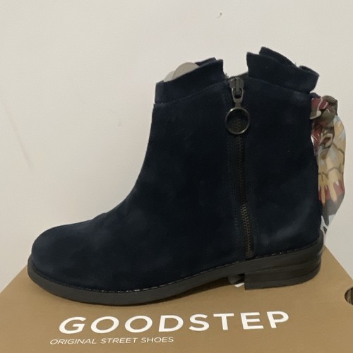 Goodstep bottillons femme - femme, daim