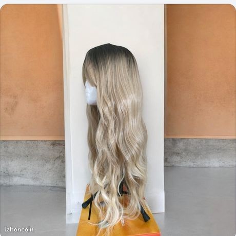 Perruque blonde longue - , 28