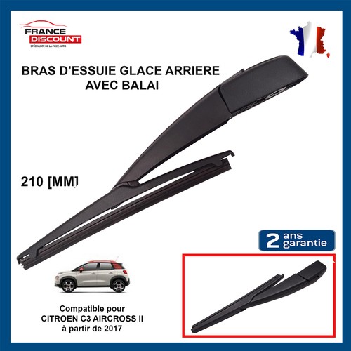 Bras essuie glace lunette - glace,