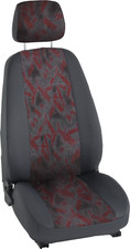 Housses de protection sièges voiture - Rouge et gris