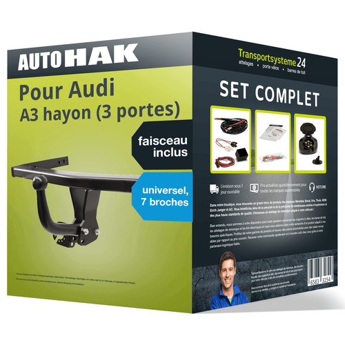Attelage pour audi hayon - attelage, a3