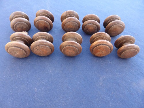 Boutons bois ancien - boutons,