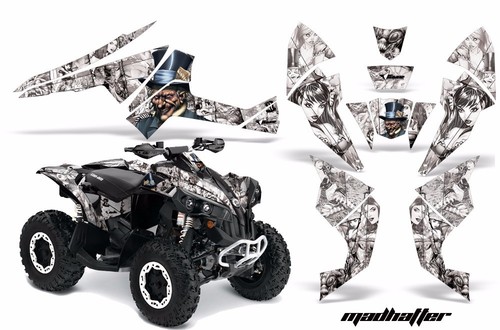 Atv decal graphics kit - atv, quad
