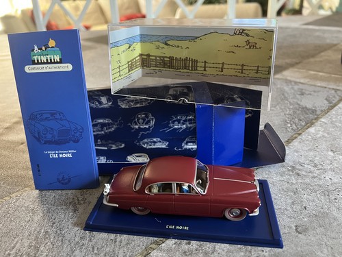 Voiture tintin jaguar - voiture, du