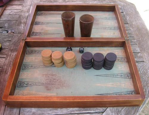 Ancien coffret jeu - ancien, jacquet