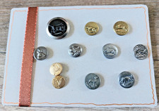 9 boutons de chasse déco