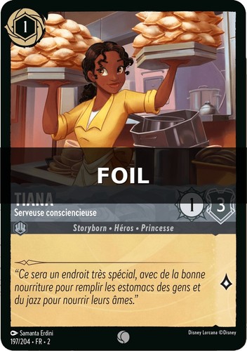 Tiana serveuse - tiana,