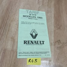 Renault R21 1993 prospectus