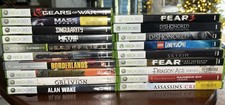 XBOX 360 -19 Games All Used In Great Condition W/books. Sold As Set Together