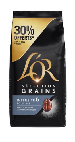Café grains or - l'or, 1kg