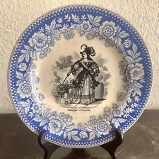 Assiette Boch Keramis frères