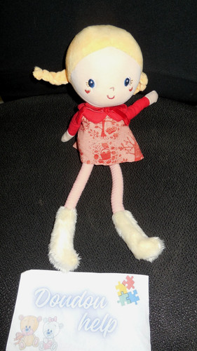 Doudou peluche poupée chiffon - doudou,