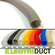 Split Wire Loom Flex Tubing Cable Conduit Polyethylene - Size & Color Options