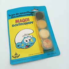 Vintage Maqui Smurf Makeup Blister 1983 NEW CONDITION - Magician