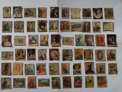 Dessus boites allumettes - dessus,