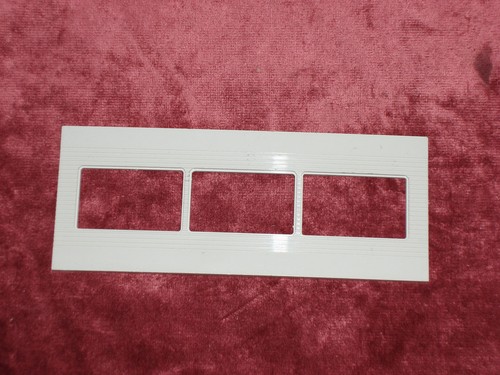 Plaque finition triple - finition,