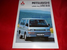 Mitsubishi L300 P0 Bus Luxury Four Wheel Drive Bus Brochure Brochure Brochure Brochure Folleto 1996