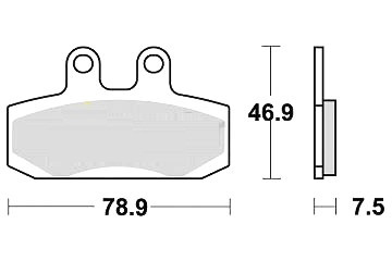 Plaquette frein honda mtx 125 - plaquette,