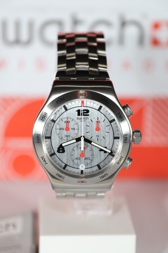 New swiss swatch irony - swiss, silver