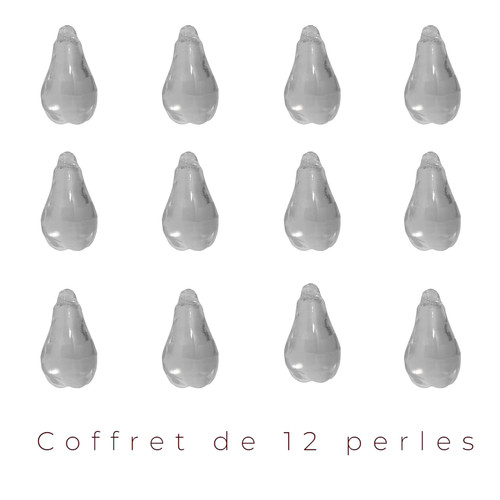 Perles poires décoratives - , en
