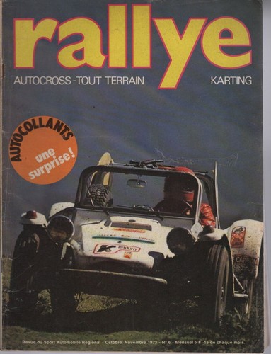 Rallye 1973 essai saab - 1973,