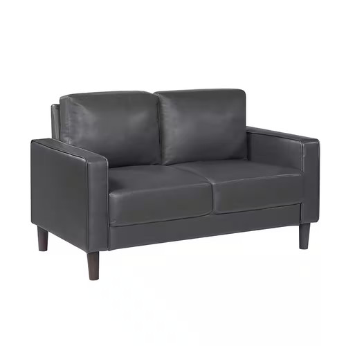Apollo dark gray faux - in.,