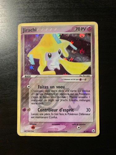 Carte pokémon jirachi 8 101 - pokémon, 8/101