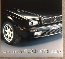 Maserati Dépliant 430 et 430 4v