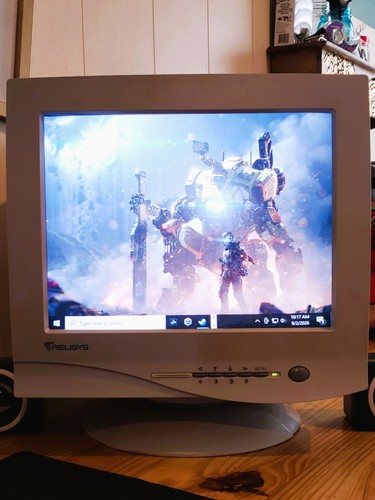 Relisys crt monitor - relisys, 15”