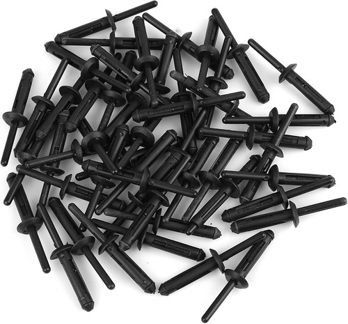 50pcs rivet plastique - rivet,