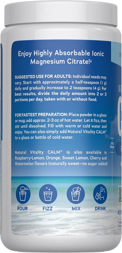 Calm magnesium supplement - magnesium,