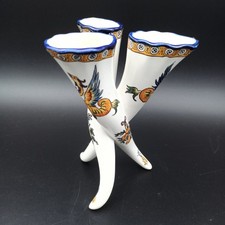 GIEN - PORTE BOUQUET / BOUQUETIÈRE EN FAÏENCE Modèle RENAISSANCE ITALIENNE 