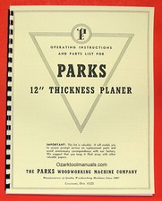 PARKS 12" Wood Thickness