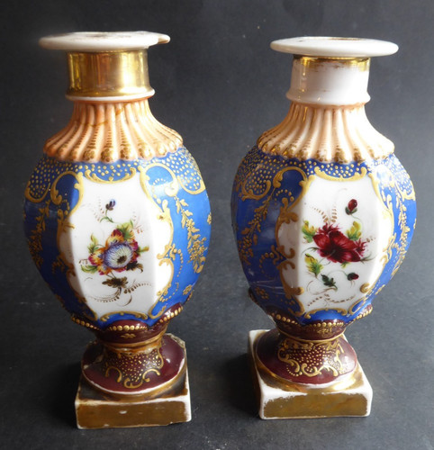 Ancienne paire vases en - de,
