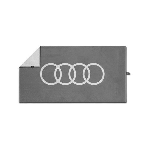 Serviette bain audi anneaux - serviette, de